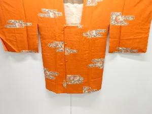 未使用品　ヱ霞に花模様道行コート